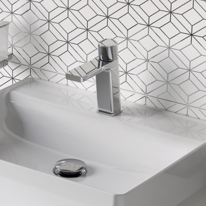 Смеситель для умывальника EXCELLENT Krotos AREX.8001CR (хром) Смеситель для умывальника EXCELLENT Krotos AREX.8001CR (хром)