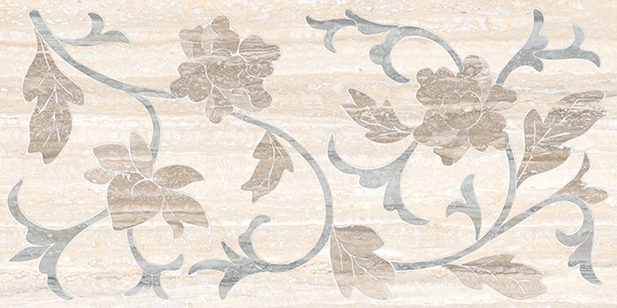 Travertini Декор Кремовый K945358HR 30x60 Travertini Декор Кремовый K945358HR 30x60