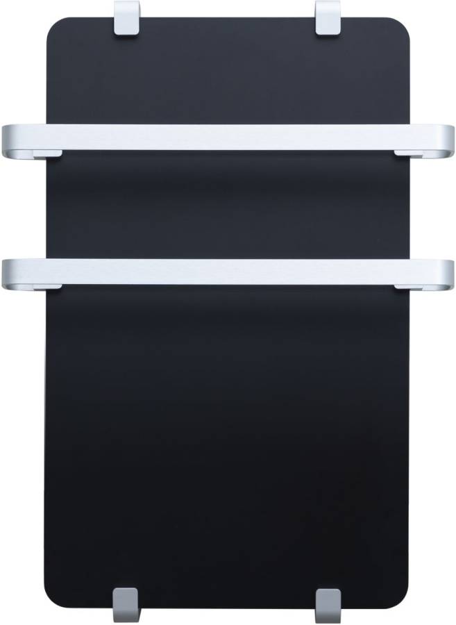 Полотенцесушитель электрический Allen Brau Infinity 100x44 с рейлингом 2.0 и креплением, серебро браш Полотенцесушитель электрический Allen Brau Infinity 100x44 с рейлингом 2.0 и креплением, серебро браш