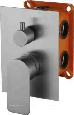 NOVA Встраиваемый смеситель для душа с переключателем, нержавеющая сталь NOV-SDM-IN NOVA Встраиваемый смеситель для душа с переключателем, нержавеющая сталь NOV-SDM-IN