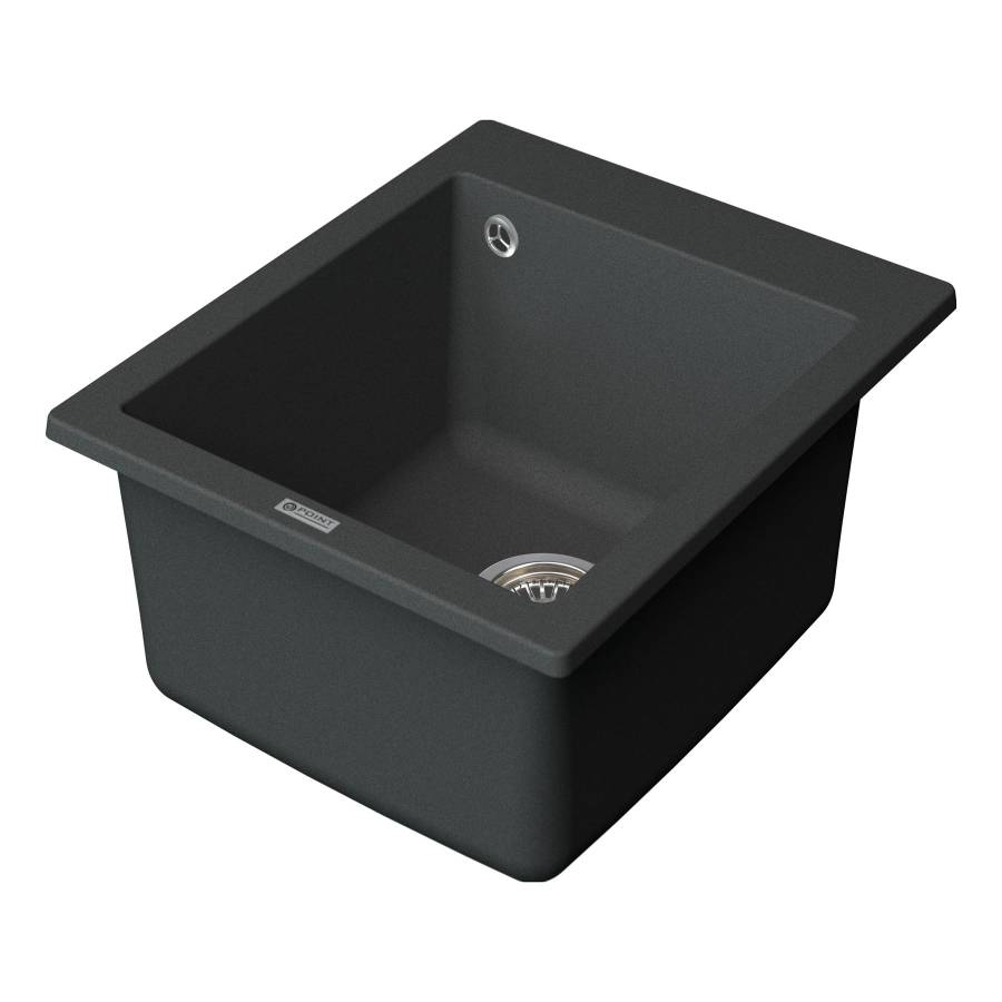 Мойка кухонная Point Динара 42 PN3004GR, графит Мойка кухонная Point Динара 42 PN3004GR, графит