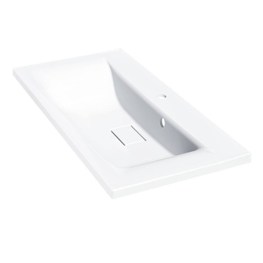 Раковина VCB-3M900W из искусственного камня, цвет белый Раковина VCB-3M900W из искусственного камня, цвет белый