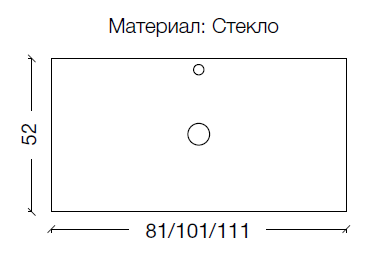 Столешница стекло 100см Прямая СЕРЕБРО Поталированный Золотой Столешница стекло 100см Прямая СЕРЕБРО Поталированный Золотой