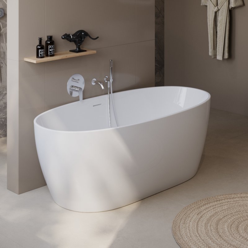 Акриловая ванна BELBAGNO BB414-1700-800 Акриловая ванна BELBAGNO BB414-1700-800