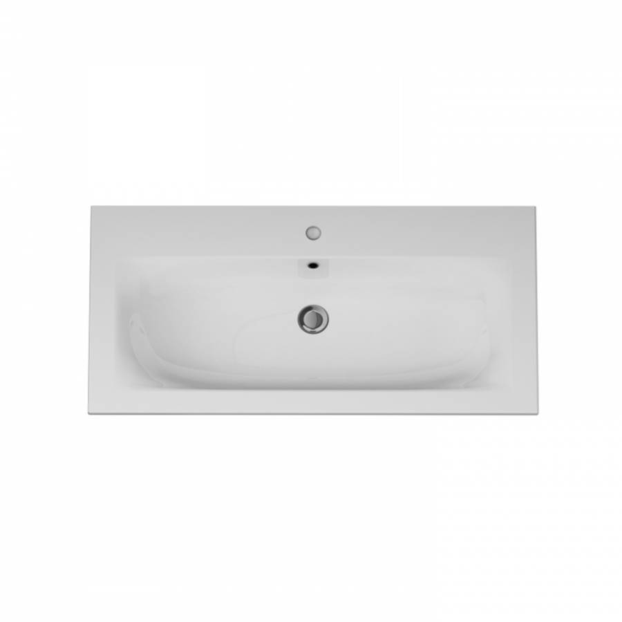 M70AWCC1002WG SPIRIT 2.0, Раковина мебельная, керамическая, 100 см, встроенная, цвет: Белый, глянец M70AWCC1002WG SPIRIT 2.0, Раковина мебельная, керамическая, 100 см, встроенная, цвет: Белый, глянец