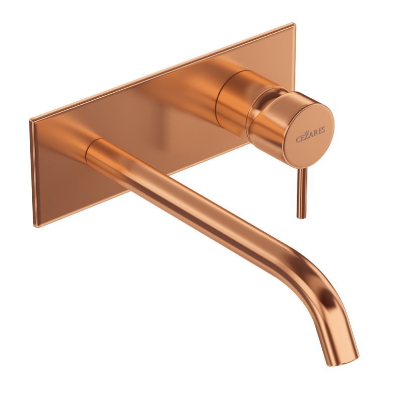 LEAF-BLI1-L-ST Смеситель для раковины встраиваемый, однорычажный, излив и ручка на единой площадке, длина излива 23 см, исполнение Satinox LEAF-BLI1-L-ST Смеситель для раковины встраиваемый, однорычажный, излив и ручка на единой площадке, длина излива 23 см, исполнение Satinox