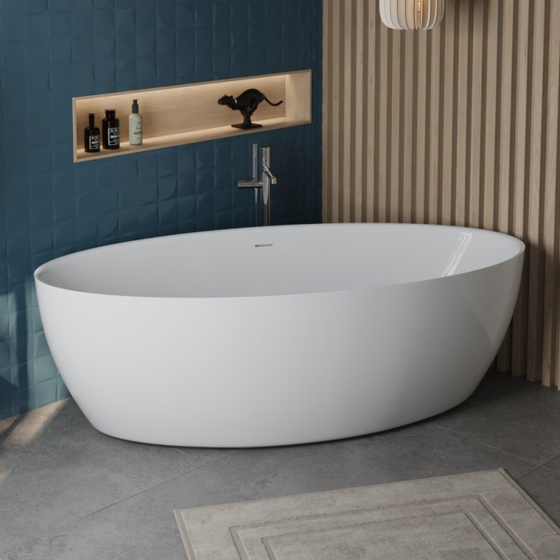 Акриловая ванна BELBAGNO BB707-1860-880 Акриловая ванна BELBAGNO BB707-1860-880