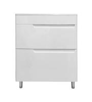 Тумба напольная под умывальник Kare Luxe 700х450 2 ящика (ШхГхВ) 698х446х860