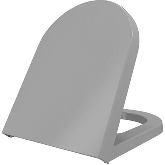 Сиденье с крышкой Taormina/JetFlush/Parma, полиэстер, плав.опускание, мат.серый  A0373-006, шт Сиденье с крышкой Taormina/JetFlush/Parma, полиэстер, плав.опускание, мат.серый  A0373-006, шт