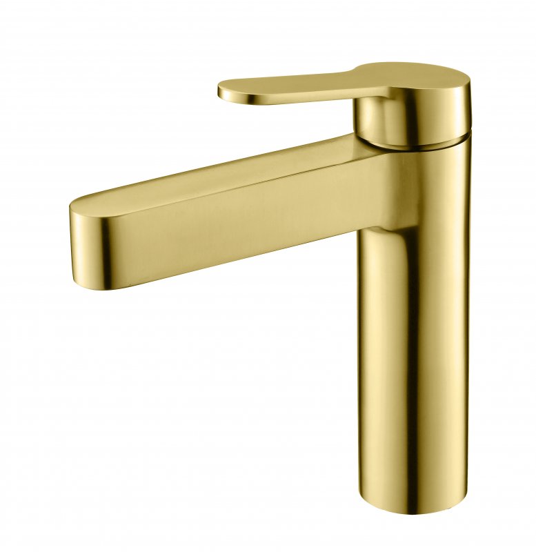 DELTA Смеситель для раковины без донного клапана, чёрный матовый, DEL-LVM-NERO DELTA Смеситель для раковины без донного клапана, чёрный матовый, DEL-LVM-NERO