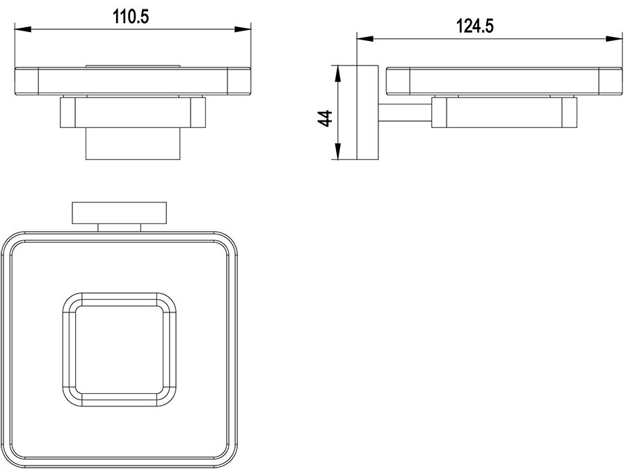 Мыльница Timo Selene 10022/00 Мыльница Timo Selene 10022/00