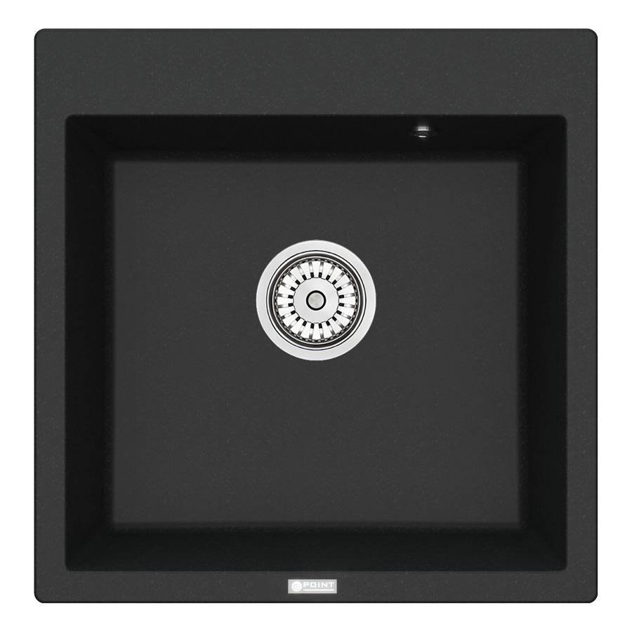 Мойка кухонная Point Арбель 51 PN3001B, черный Мойка кухонная Point Арбель 51 PN3001B, черный
