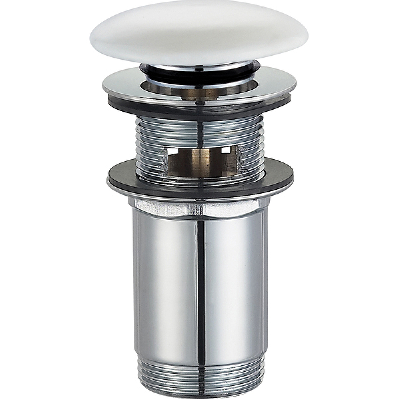 Пробка "click-clack" к сифону для умывальника A706BP (белая) Пробка "click-clack" к сифону для умывальника A706BP (белая)