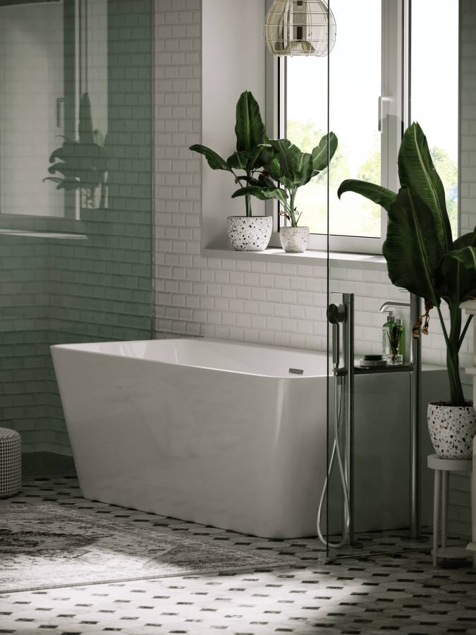 Ванна Square акриловая отдельностоящая, арт. FB14 Ванна Square акриловая отдельностоящая, арт. FB14