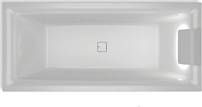 Акриловая ванна  STILL SQUARE LED 180x80 R RIHO FALL Акриловая ванна  STILL SQUARE LED 180x80 R RIHO FALL