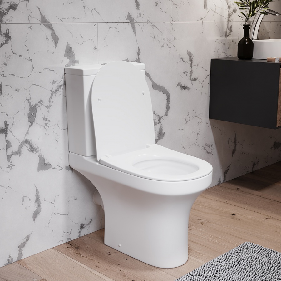 DX35C8600SC Skyline унитаз-компакт безободковый с сиденьем микролифт DX35C8600SC Skyline унитаз-компакт безободковый с сиденьем микролифт