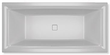 Акриловая ванна  STILL SQUARE 170x75 RIHO FALL Акриловая ванна  STILL SQUARE 170x75 RIHO FALL