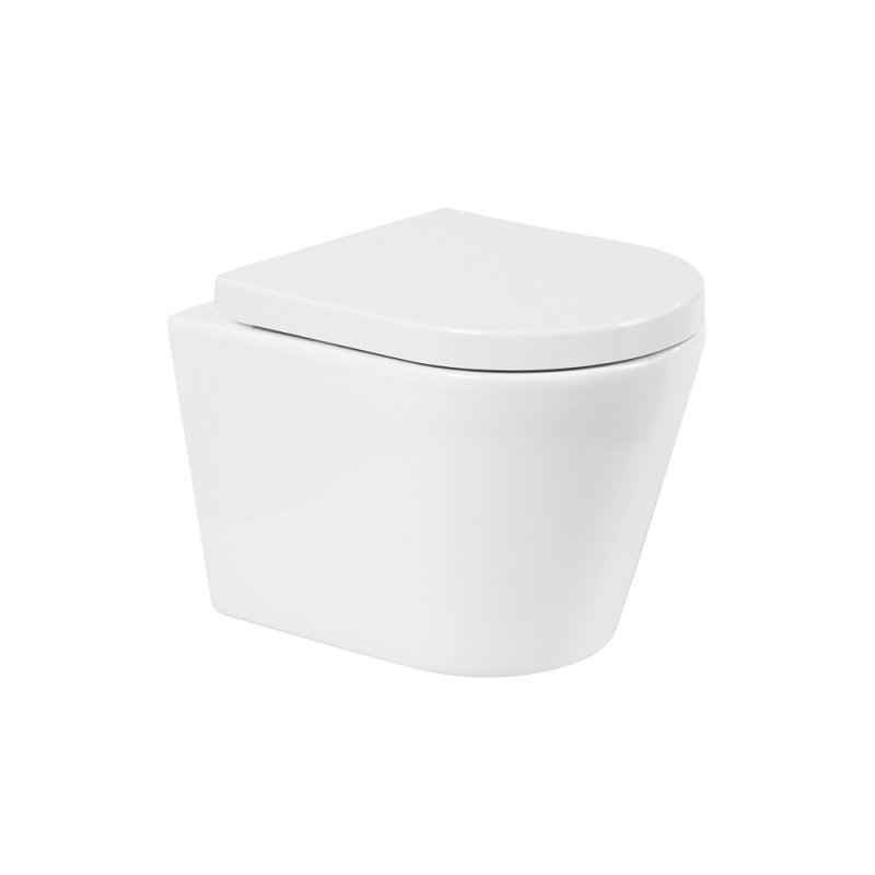 FLAY-R Чаша унитаза подвесного безободкового, P-trap BB053CHR FLAY-R Чаша унитаза подвесного безободкового, P-trap BB053CHR