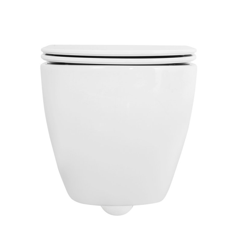 STYLUS-TOR Чаша подвесного унитаза безободкового с системой смыва "Торнадо",  CZR-6601-TH-TOR STYLUS-TOR Чаша подвесного унитаза безободкового с системой смыва "Торнадо",  CZR-6601-TH-TOR