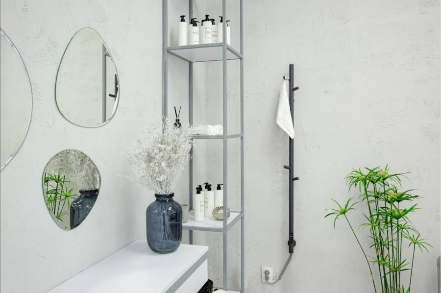 Полотенцесушитель электрический Vincea VTD-1DGE 15х140, графит, таймер Полотенцесушитель электрический Vincea VTD-1DGE 15х140, графит, таймер