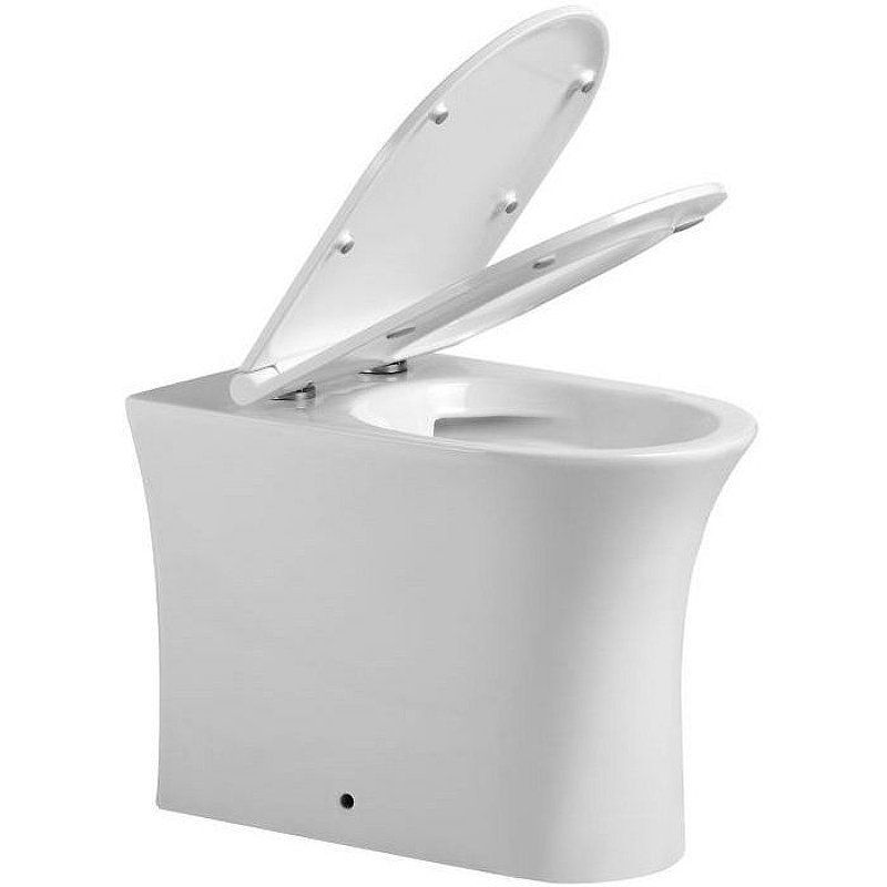 Agger AT01200 Унитаз напольный пристенный безободковый Agger AT01200 Унитаз напольный пристенный безободковый