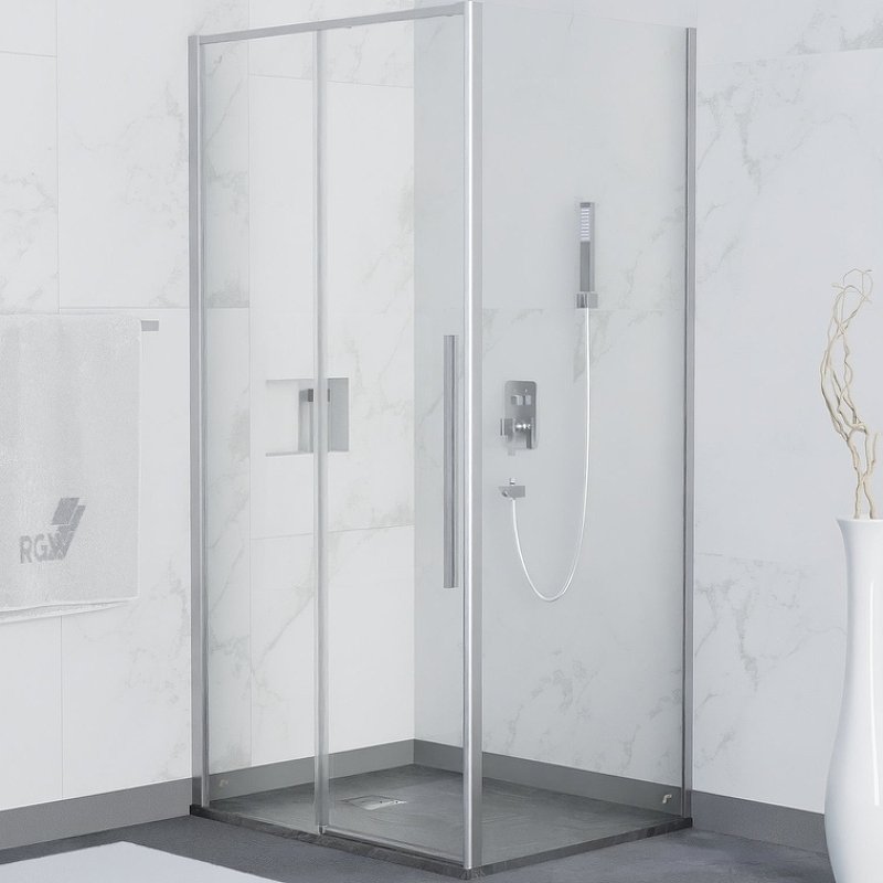 Душевой уголок RGW Stilvoll SV-42 110x90 32324291-011 профиль Хром стекло прозрачное Душевой уголок RGW Stilvoll SV-42 110x90 32324291-011 профиль Хром стекло прозрачное