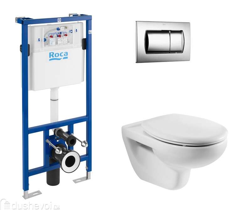 Унитаз с инсталляцией Roca Mateo 893100010 Унитаз с инсталляцией Roca Mateo 893100010