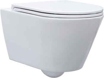 Чаша подвесного унитаза подвесной Aquanet Lake белый