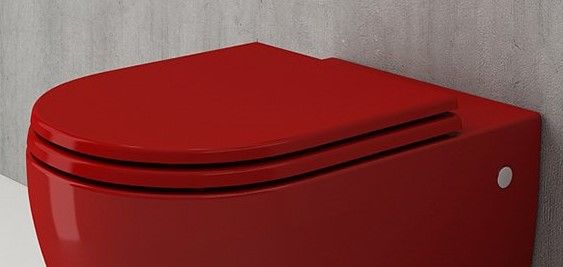 Крышка-сиденье для унитаза Bocchi Speciale XL A0320-019 красное, шт Крышка-сиденье для унитаза Bocchi Speciale XL A0320-019 красное, шт