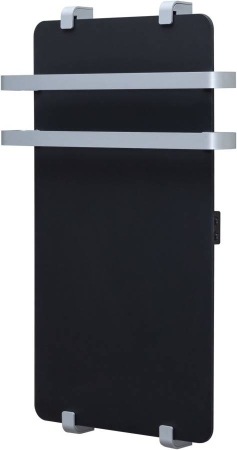 Полотенцесушитель электрический Allen Brau Infinity 80x44 с рейлингом 2.0 и креплением, серебро браш Полотенцесушитель электрический Allen Brau Infinity 80x44 с рейлингом 2.0 и креплением, серебро браш