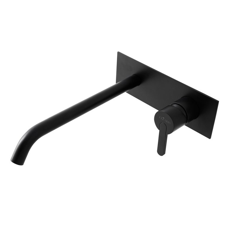 LEAF-BLI1-SR Смеситель для раковины встраиваемый однорычажный, на единой площадке Исполнение: Sunrise  LEAF-BLI1-SR Смеситель для раковины встраиваемый однорычажный, на единой площадке Исполнение: Sunrise