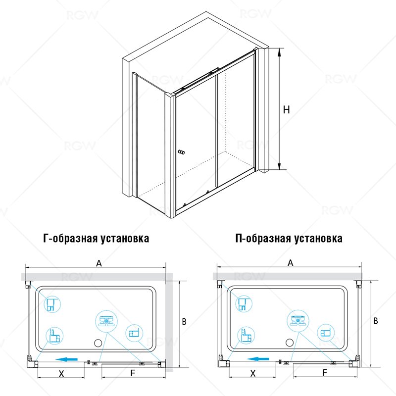 Душевой уголок RGW CL-45, 04094507-11, 100 х 70 x 185 см, дверь раздвижная, стекло прозрачное, хром Душевой уголок RGW CL-45, 04094507-11, 100 х 70 x 185 см, дверь раздвижная, стекло прозрачное, хром