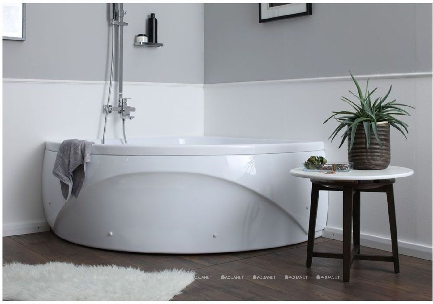 Акриловая ванна Aquanet Vitoria 130х130 204049 Акриловая ванна Aquanet Vitoria 130х130 204049