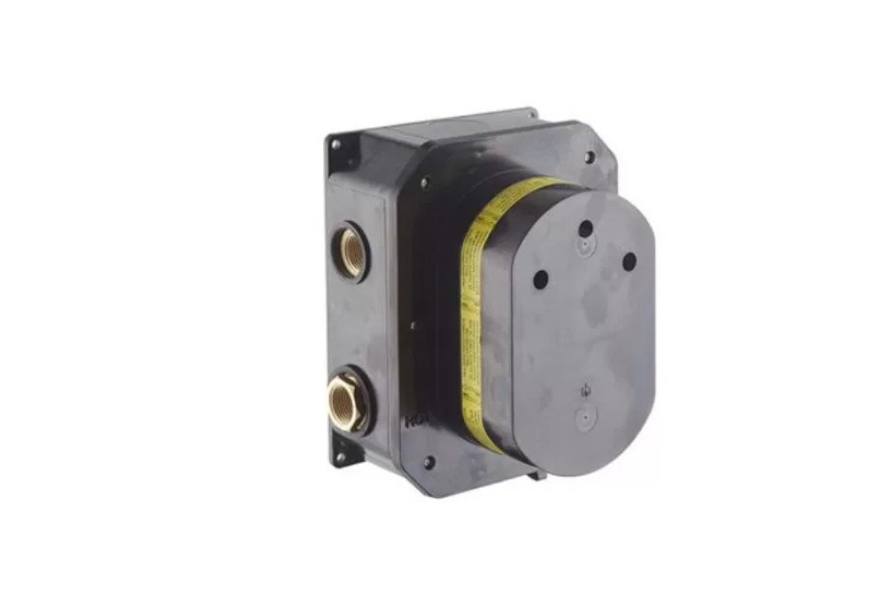 Универсальная внутренняя часть для термостатического кнопочного смесителя на два потока для душа Универсальная внутренняя часть для термостатического кнопочного смесителя на два потока для душа