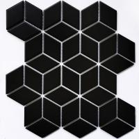 Мозаика Landa Black matt  267.40 мм × 309.00 мм × 6.00 мм, м2 Мозаика Landa Black matt  267.40 мм × 309.00 мм × 6.00 мм, м2
