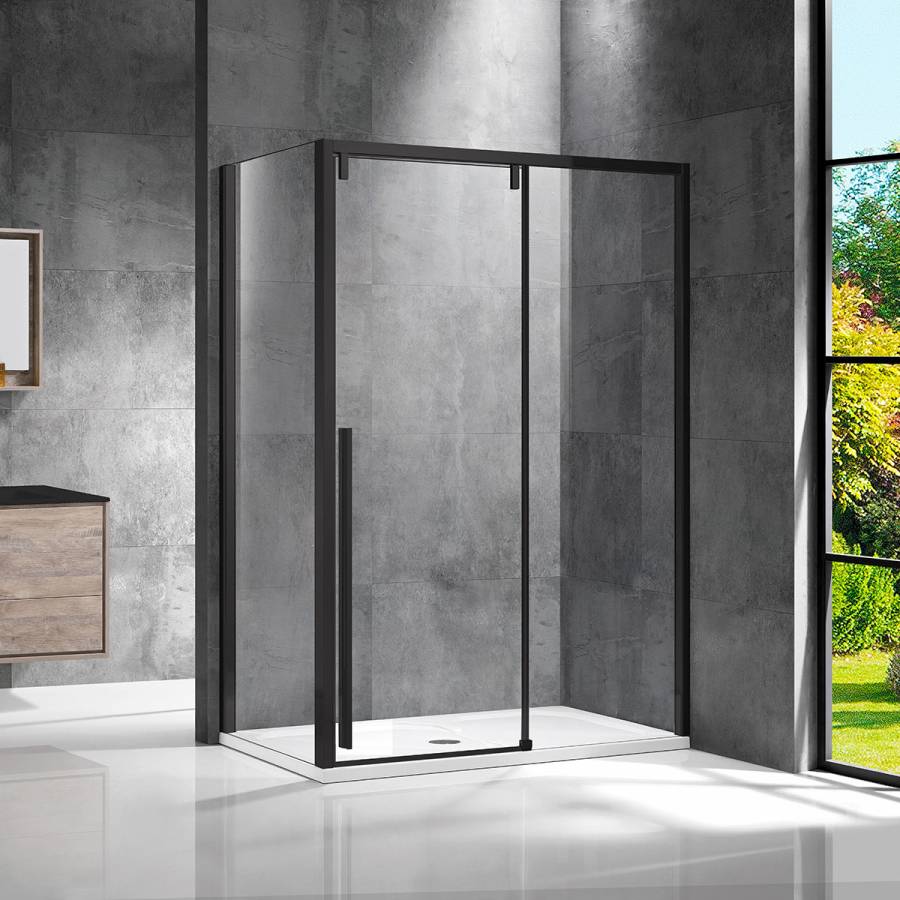 Душевой уголок Lugano VSR-1L9015CLB-1, 1500*900, черный, стекло прозрачное Душевой уголок Lugano VSR-1L9015CLB-1, 1500*900, черный, стекло прозрачное