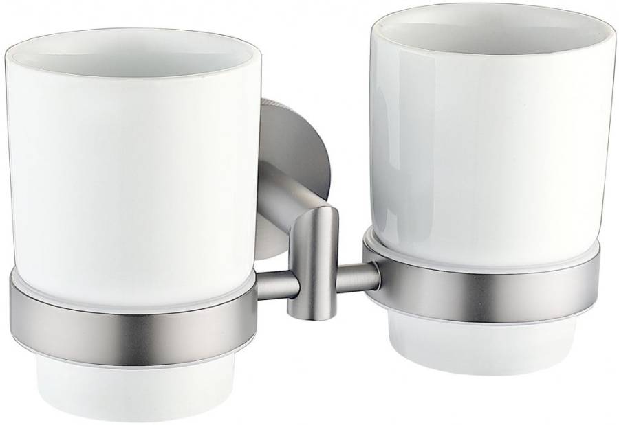 Стакан Allen Brau Priority 6.31003-BN белый/никель браш Стакан Allen Brau Priority 6.31003-BN белый/никель браш