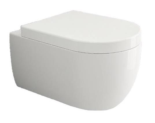 Чаша унитаза подвесного Bocchi V-Tondo 1416-001-0129 белая Чаша унитаза подвесного Bocchi V-Tondo 1416-001-0129 белая