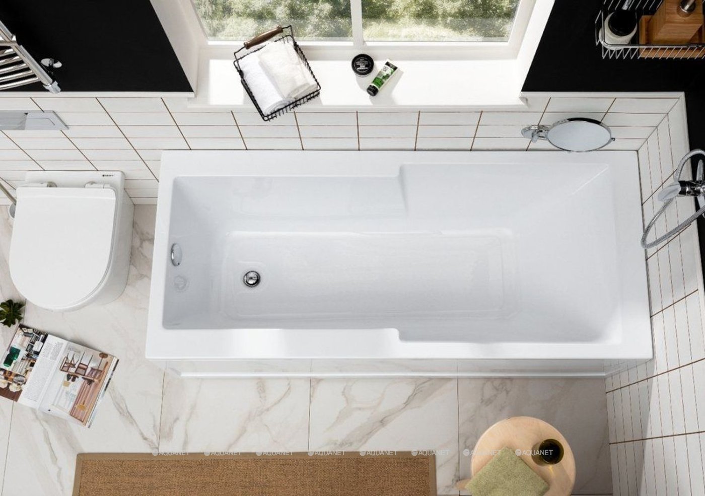 Акриловая ванна Aquanet Taurus 170x75 Акриловая ванна Aquanet Taurus 170x75