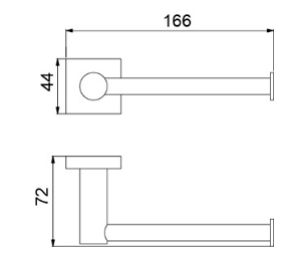 Бумагодержатель Timo Selene 12035/03 черный