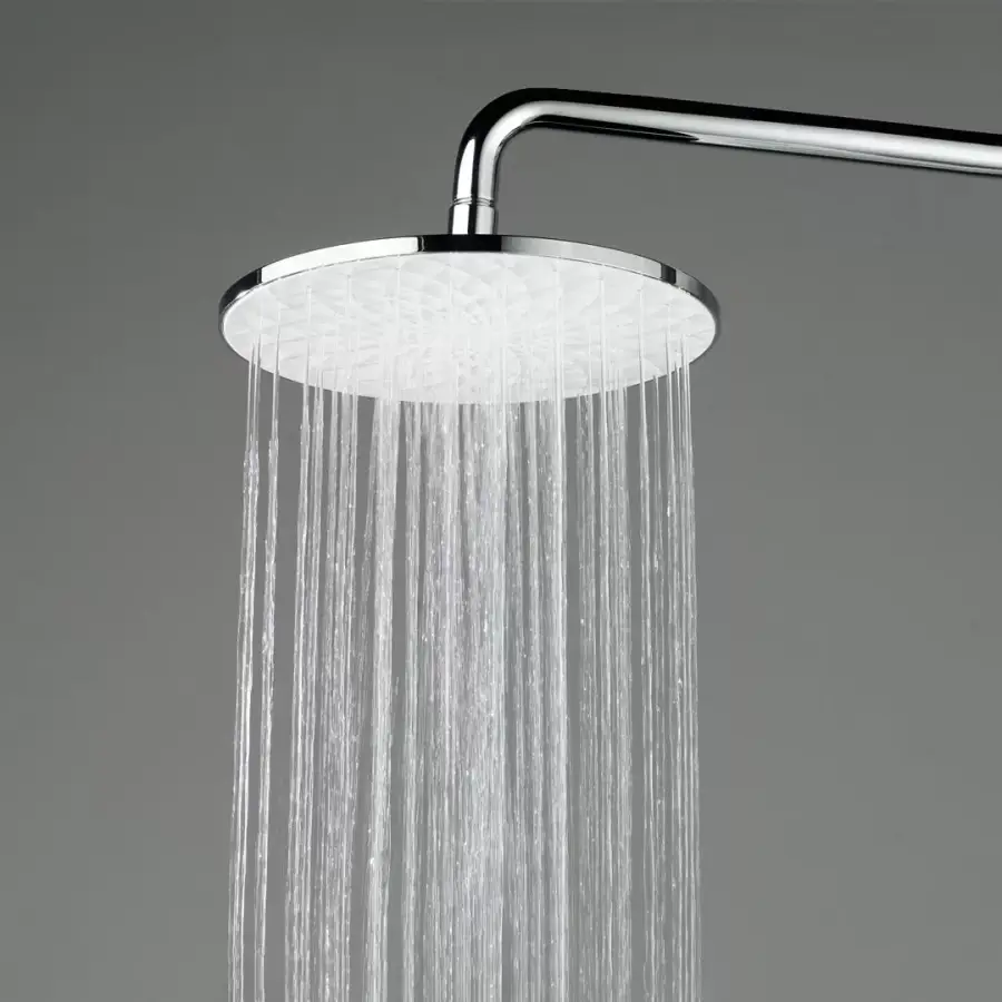 Душевая колонна круглая FONTE на 2 потока без смесителя, черный матовый Душевая колонна круглая FONTE на 2 потока без смесителя, черный матовый