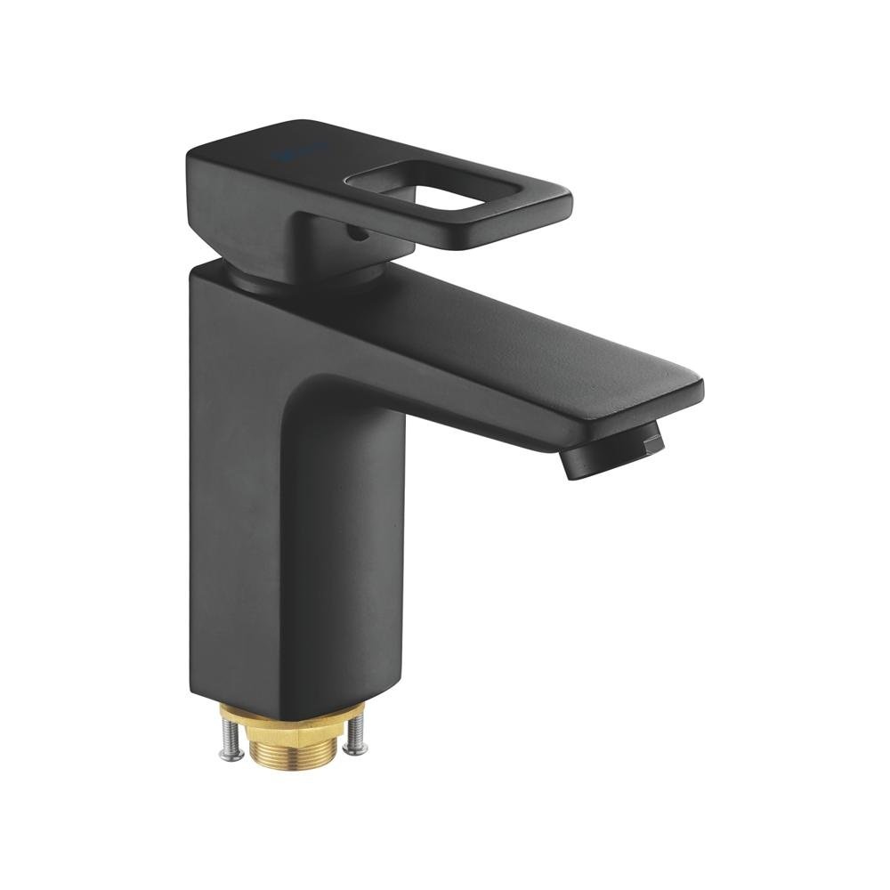 Смеситель для раковины латунь, черный S8201H Смеситель для раковины латунь, черный S8201H