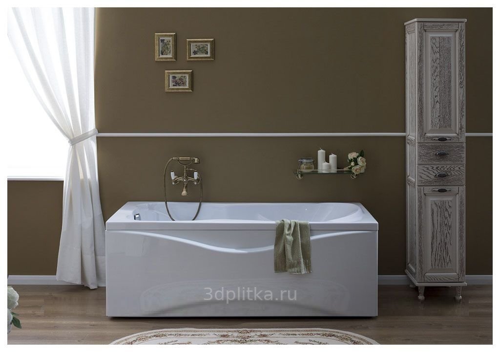 Акриловая ванна Aquanet Viola 180х75 242745 на каркасе Акриловая ванна Aquanet Viola 180х75 242745 на каркасе