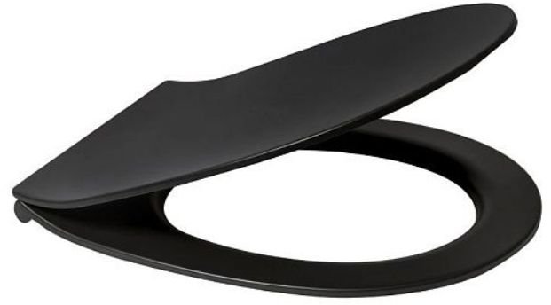 Крышка-сиденье для унитаза Allen Brau Reality 4.32007.31 черный матовый Крышка-сиденье для унитаза Allen Brau Reality 4.32007.31 черный матовый
