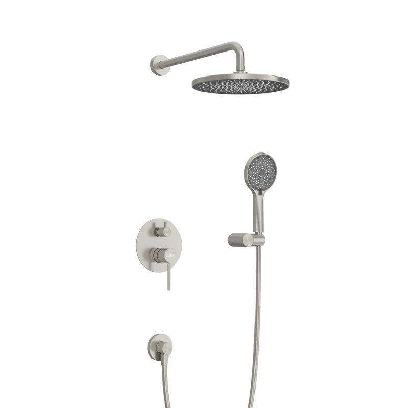 RELAX-DSET-IN Душевой комплект встраиваемый (смеситель встраиваемый, верхний душ, ручной душ со шлангом, штуцер с держателем), сатин RELAX-DSET-IN Душевой комплект встраиваемый (смеситель встраиваемый, верхний душ, ручной душ со шлангом, штуцер с держателем), сатин