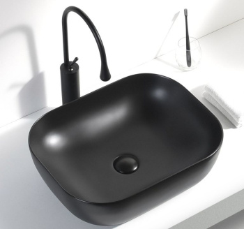 Раковина Aquanet Lake-1-MB 39,5 черный Раковина Aquanet Lake-1-MB 39,5 черный