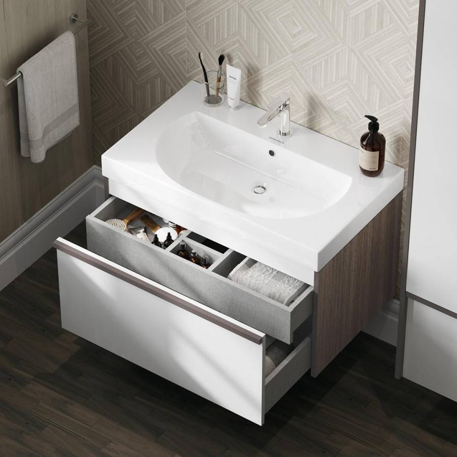 Тумба с раковиной Kerama Marazzi Modula 80 см MO.80.1+1\AR арабика Тумба с раковиной Kerama Marazzi Modula 80 см MO.80.1+1\AR арабика