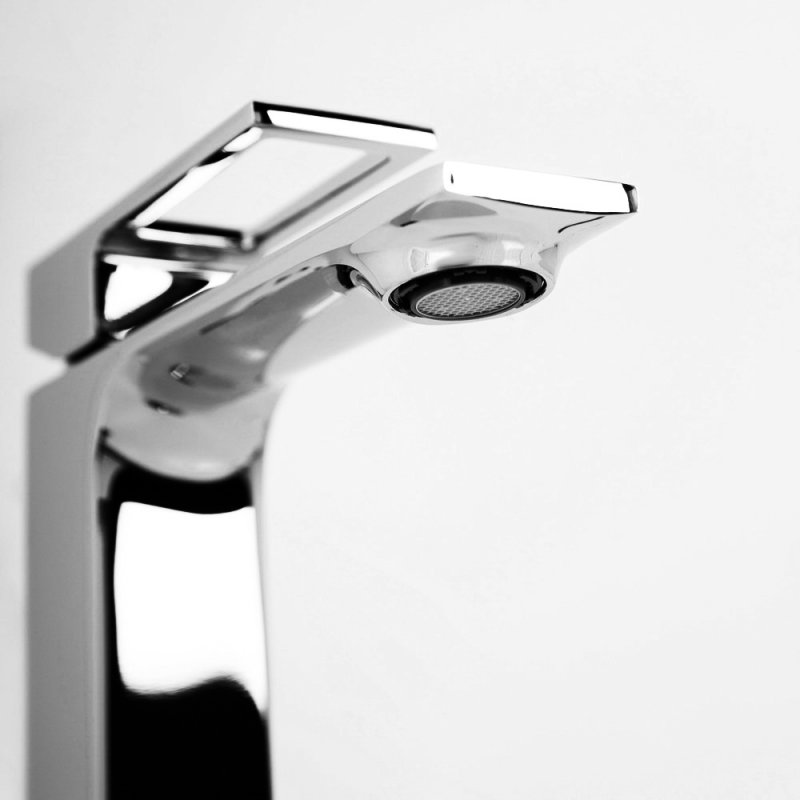 LUCE Смеситель для раковины без донного клапана, хром LUC-LVM-CRM LUCE Смеситель для раковины без донного клапана, хром LUC-LVM-CRM