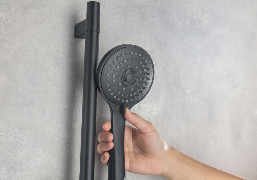 Душевой гарнитур 3jet 73см AQUATEK, матовый черный AQ2011MB  Душевой гарнитур 3jet 73см AQUATEK, матовый черный AQ2011MB