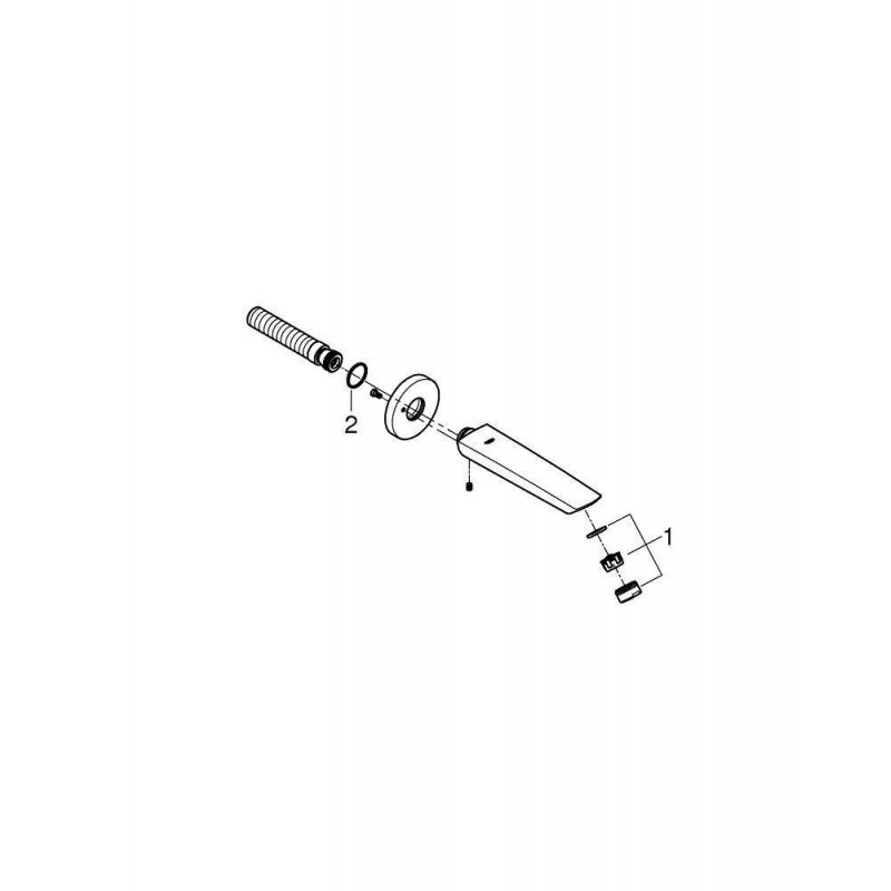 Излив для ванны Eurosmart 2021, 13448003 Излив для ванны Eurosmart 2021, 13448003